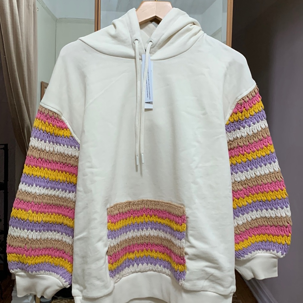 Brand new Alice + Olivia hoodie sweater